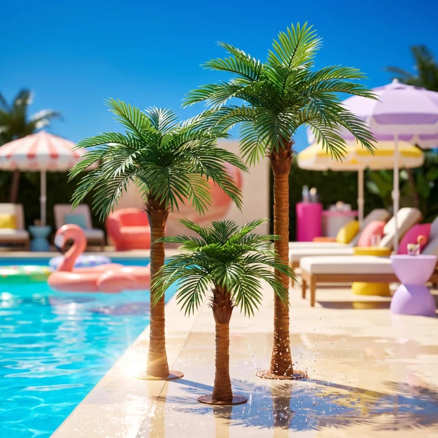 Artificial Palm Trees